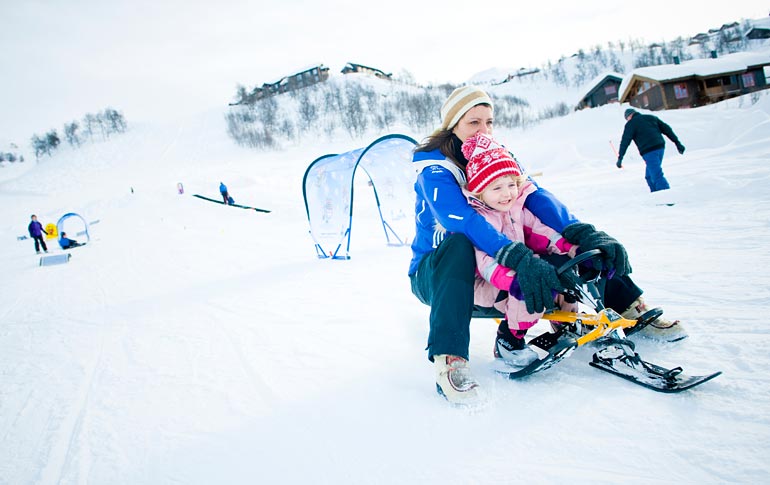 Engler i alpinbakken