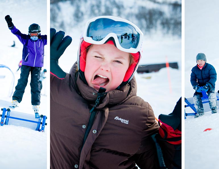 Engler i alpinbakken